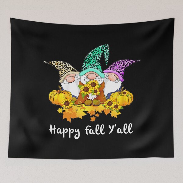 Item preview, Happy Fall Yall Gnomes Leopard Autumn  designed and sold by Miriam Brayan.