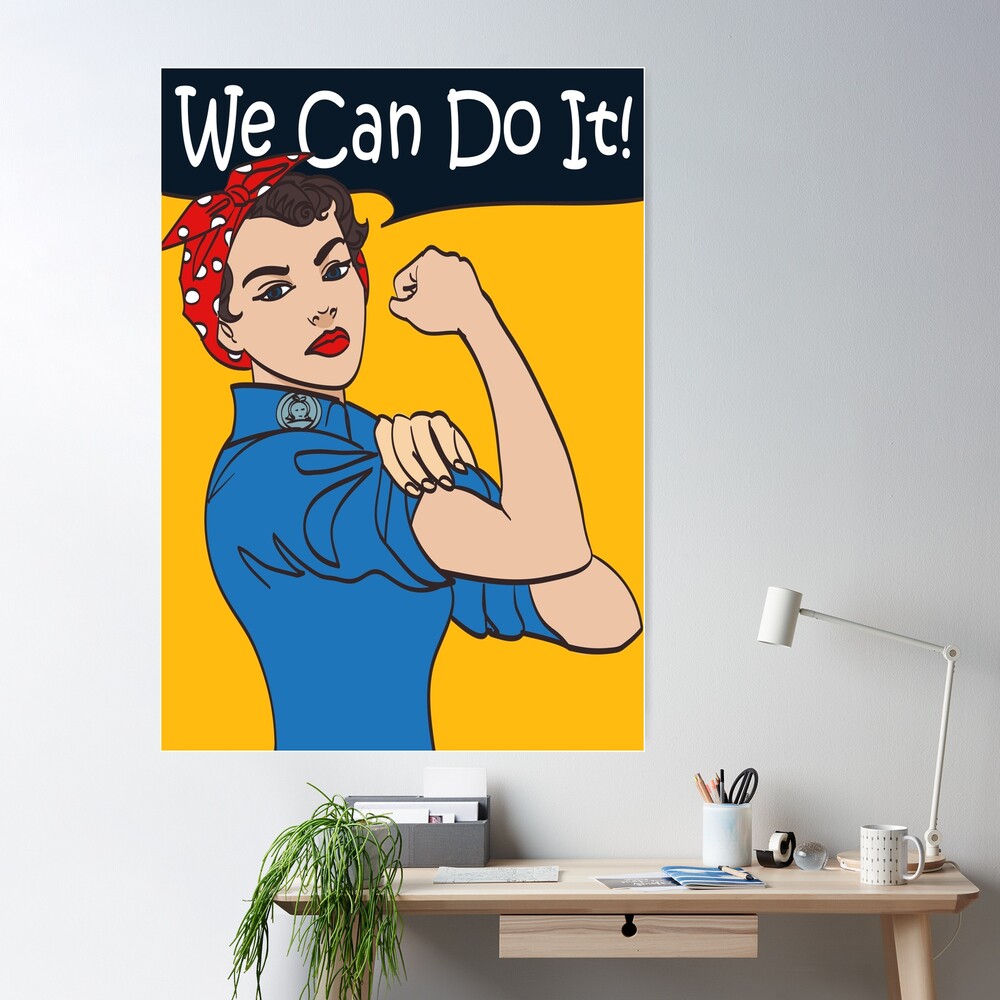 We Can Do It. Cool Vector Iconic Woman's Fist Symbol Of Female Power And  Industry. Cartoon Woman With Can Do Attitude. Royalty Free SVG, Cliparts,  Vectors, and Stock Illustration. Image 60055437.