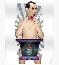 Pee Wee Herman after dark Poster