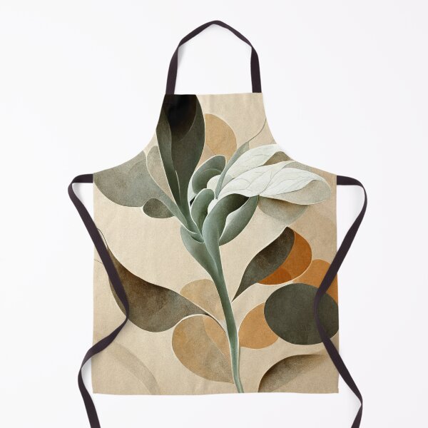 Item preview, Abstract Plants Natural Tones Colors Boho designed and sold by deificusArt.