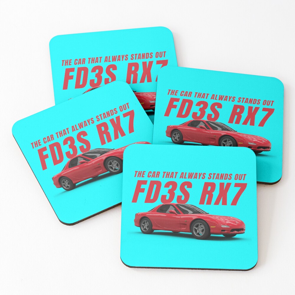 Item preview, Coasters (Set of 4) designed and sold by MOTOSHIFT.