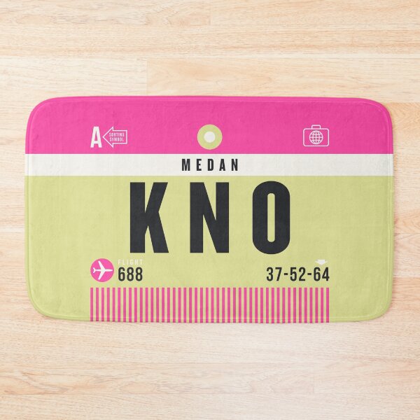 Item preview, Luggage Tag A - KNO Medan Indonesia designed and sold by VoodooCircus.