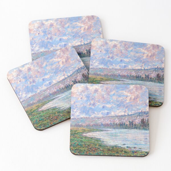 Item preview,  Claude Monet The Seine at Vetheuil Oil Painting designed and sold by Tamas Das.