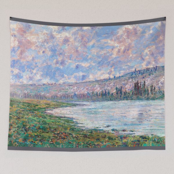 Item preview,  Claude Monet The Seine at Vetheuil Oil Painting designed and sold by Tamas Das.