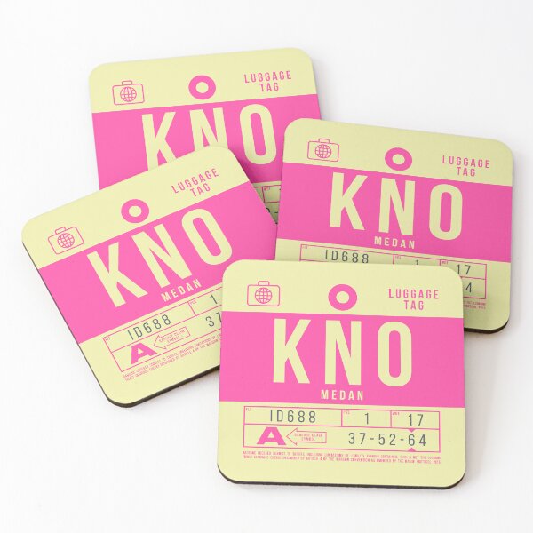 Item preview, Luggage Tag B - KNO Medan Indonesia designed and sold by VoodooCircus.