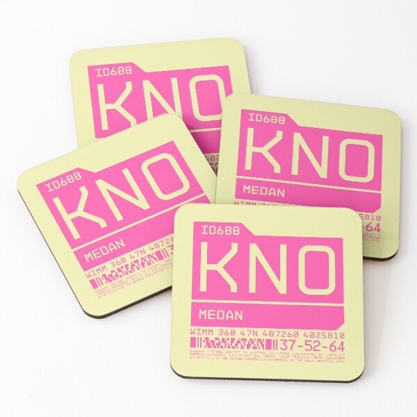 Item preview, Luggage Tag C - KNO Medan Indonesia designed and sold by VoodooCircus.