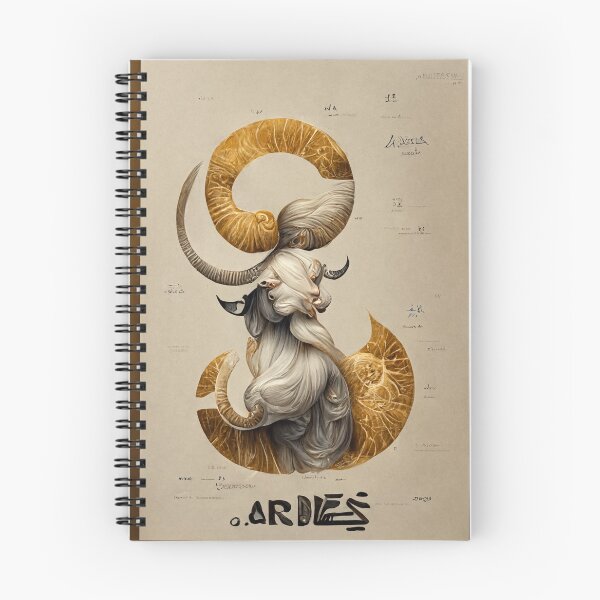 Item preview, Aries Zodiac Sign Astrology Symbol Birth Chart designed and sold by deificusArt.