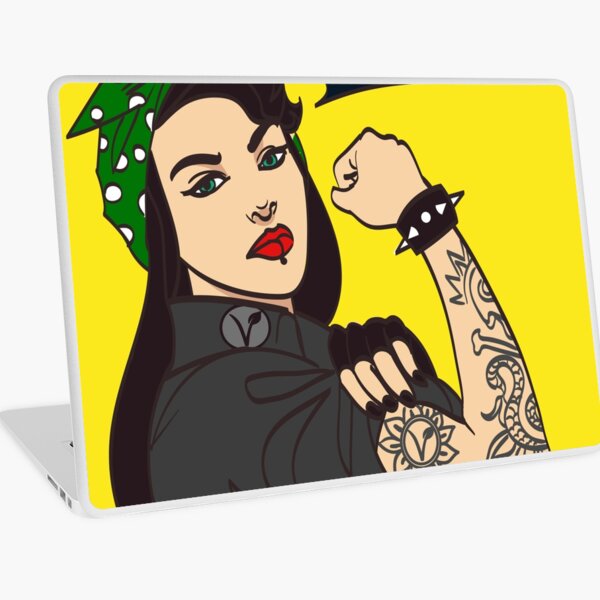 Sticker We Can Do It. Iconic woman's fist/symbol of female power