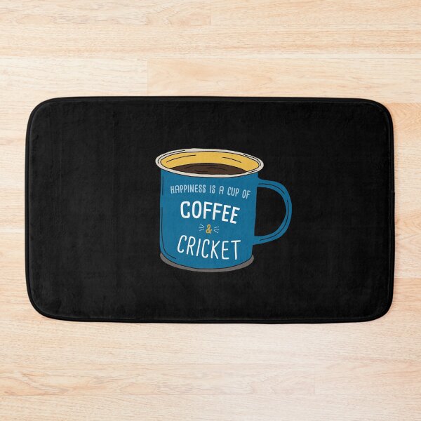 Item preview, Cricket & Coffee is happiness designed and sold by orlumbuspirate.