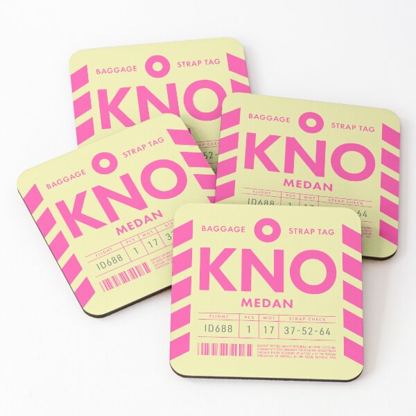 Item preview, Luggage Tag D - KNO Medan Indonesia designed and sold by VoodooCircus.