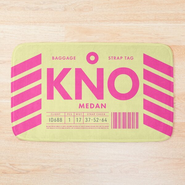 Item preview, Luggage Tag D - KNO Medan Indonesia designed and sold by VoodooCircus.