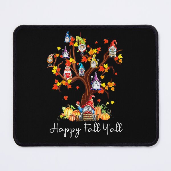 Item preview, Happy Fall Y'all Gnomes Pumpkin Autumn Tree Thanksgiving  designed and sold by Miriam Brayan.