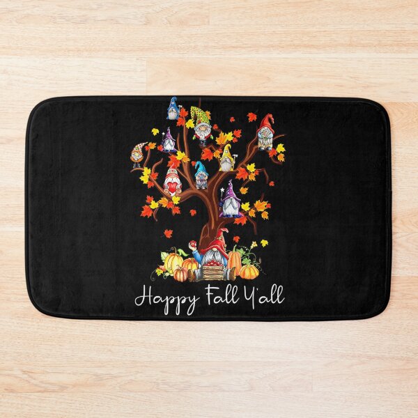 Item preview, Happy Fall Y'all Gnomes Pumpkin Autumn Tree Thanksgiving  designed and sold by Miriam Brayan.