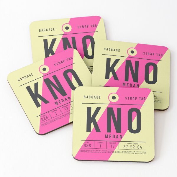 Item preview, Luggage Tag E - KNO Medan Indonesia designed and sold by VoodooCircus.