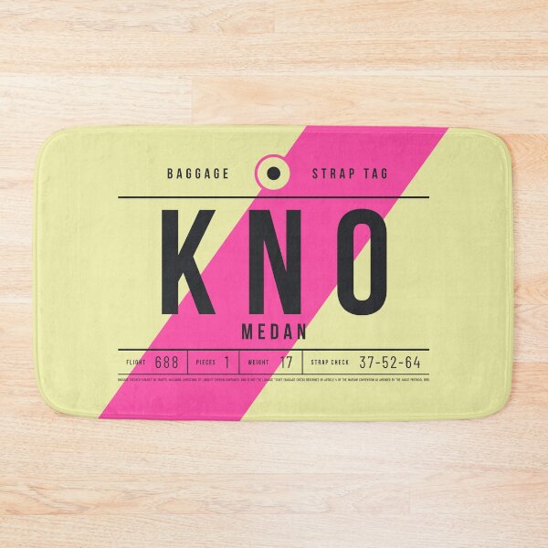 Item preview, Luggage Tag E - KNO Medan Indonesia designed and sold by VoodooCircus.