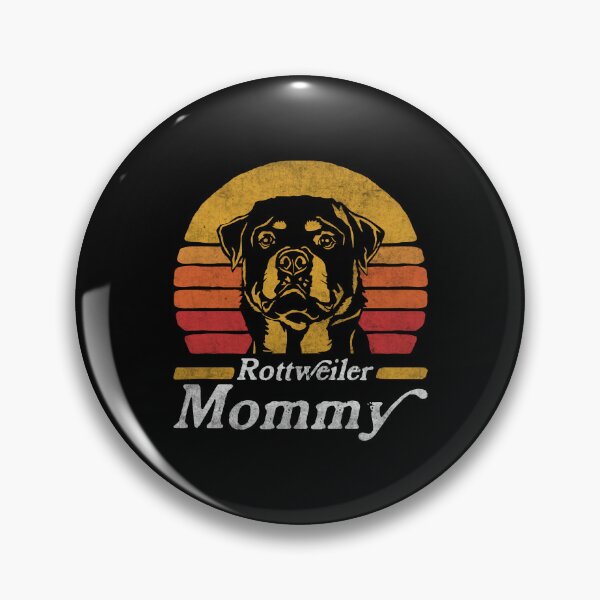Artikelvorschau, Retro Vintage Rottweiler Mama entworfen und verkauft von More Cute Dogs.