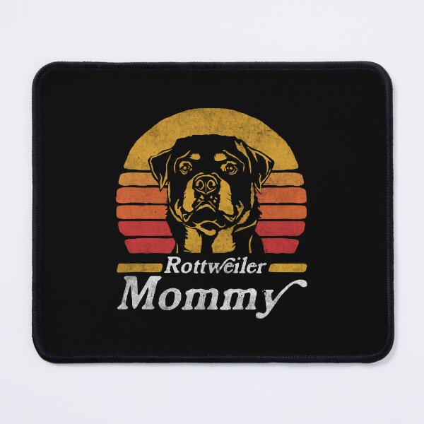 Item preview, Retro Vintage Rottweiler Mommy designed and sold by More Cute Dogs.