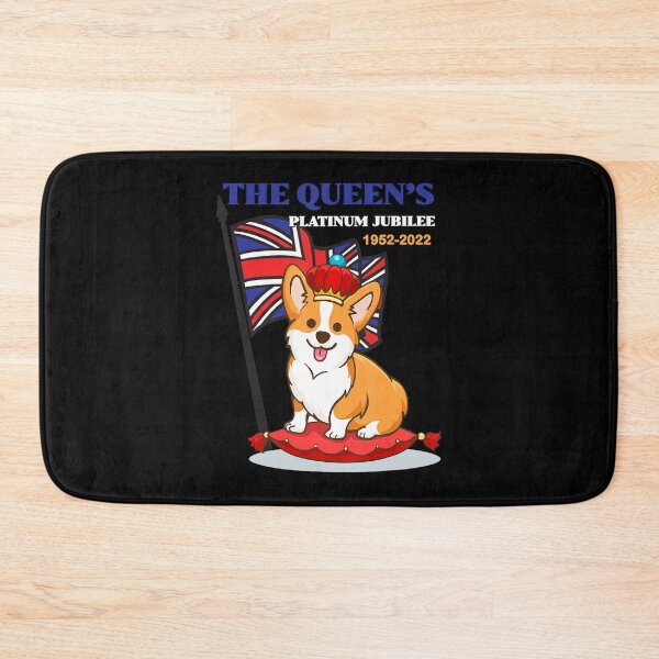 Item preview, The Queen’s Platinum Jubilee Corgi Union Jack designed and sold by Maliyah Adrien.
