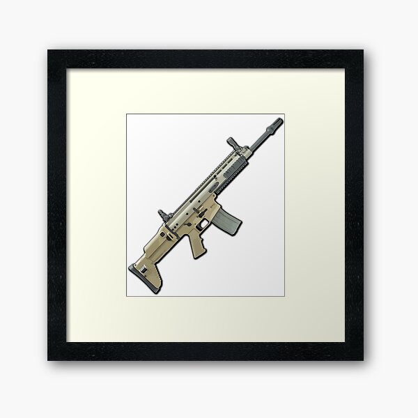 Battlegrounds Wall Art Redbubble - bg 50 sniper rifle roblox