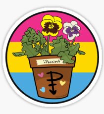 Plant Pride!! - Pansies Sticker