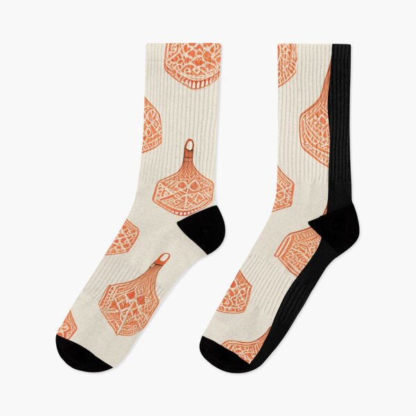 Item preview, Boho Pattern Minimalistic Retro Warm Tones Summer Vibes designed and sold by deificusArt.