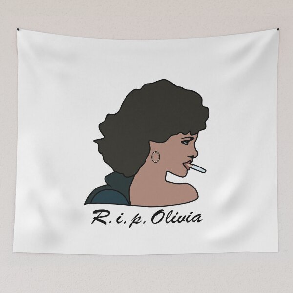 Item preview, Rip Olivia drawing designed and sold by Blondiabshop.