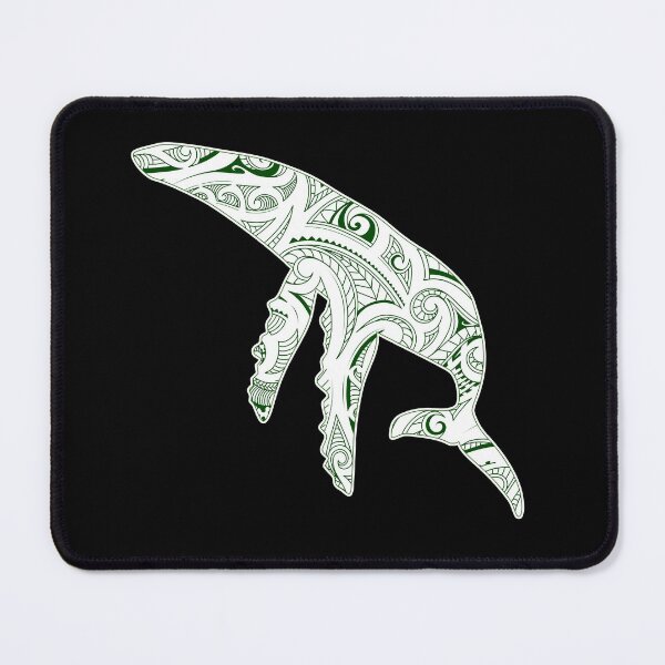 Item preview, Whale: Polynesian Maori Tatau Pattern T-Shirt designed and sold by aokshirts.