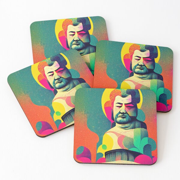 Item preview, Buddha Retro Pop Art designed and sold by deificusArt.