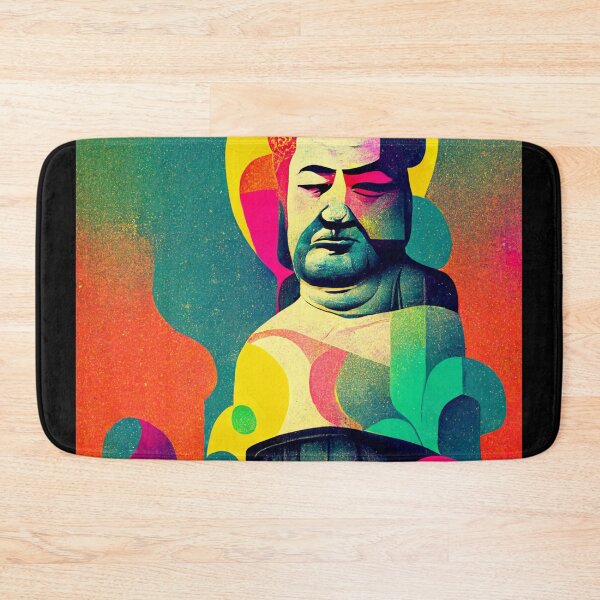 Item preview, Buddha Retro Pop Art designed and sold by deificusArt.