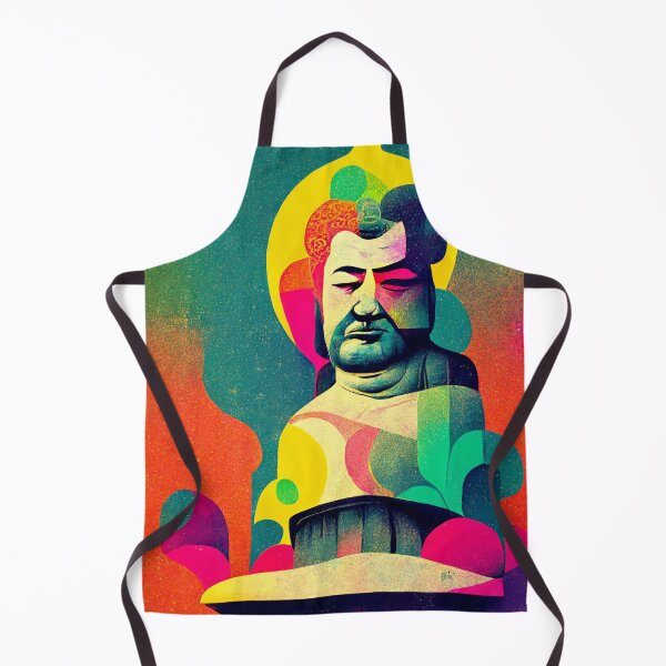 Item preview, Buddha Retro Pop Art designed and sold by deificusArt.