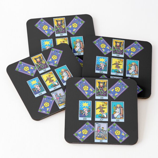 Item preview, Pixel Waite Tarot - Celtic Cross Spread 24 Design for T-shirts and accessories designed and sold by Pixel Waite.