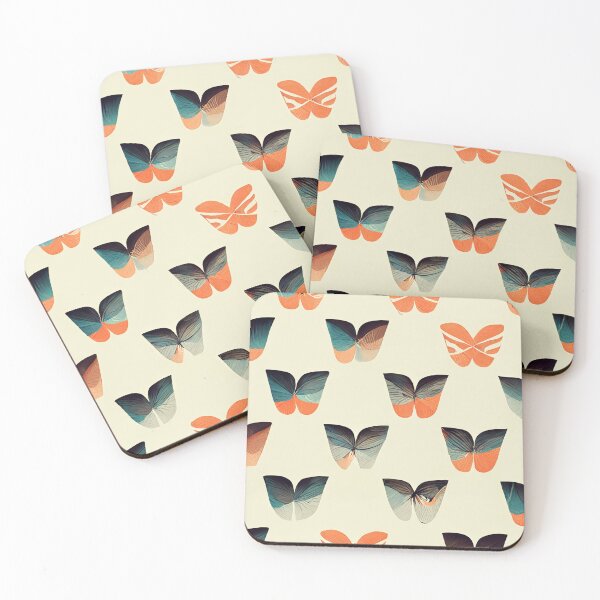 Item preview, Butterfly Pattern Warm Earth Tones designed and sold by deificusArt.