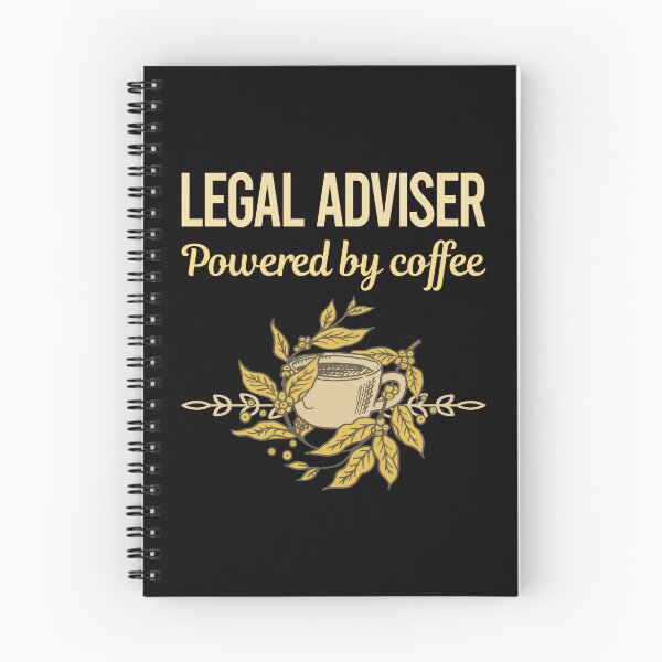 Item preview, Powered By Coffee Legal Adviser designed and sold by toniabrendaom.