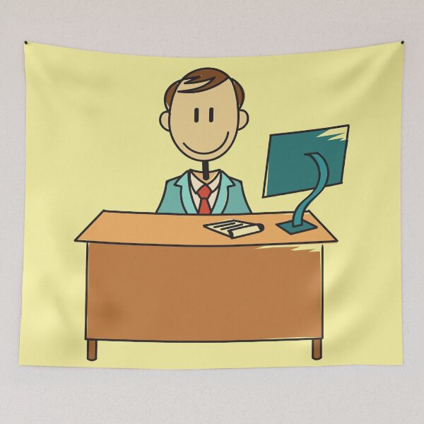 Item preview, Man Working designed and sold by SpecAli.