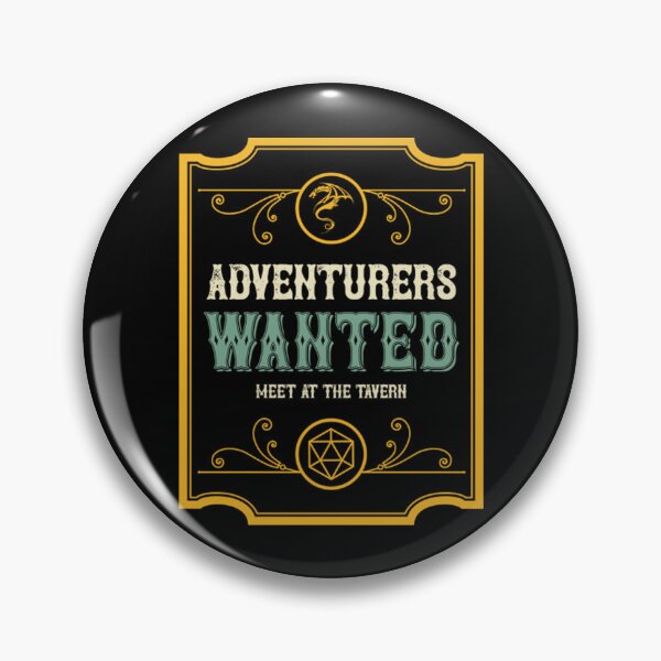 Item preview, Adventurers Wanted Meet at the Tavern designed and sold by JonesDama.
