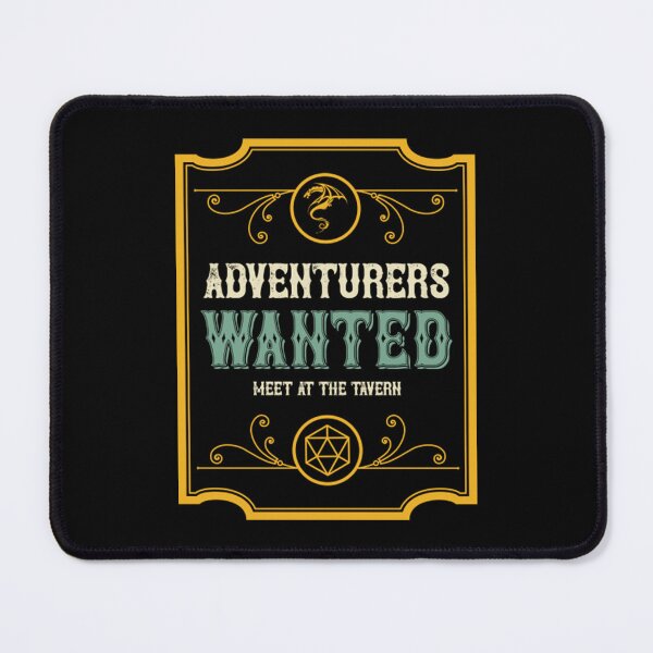 Item preview, Adventurers Wanted Meet at the Tavern designed and sold by JonesDama.