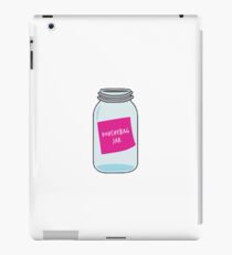 Douche bag jar iPad Case/Skin
