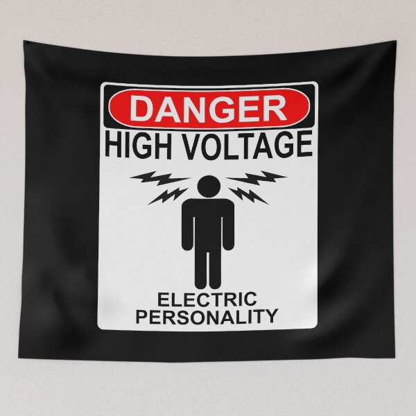 Item preview, High Voltage - Electric Personality designed and sold by Sugar Creek Graphics.