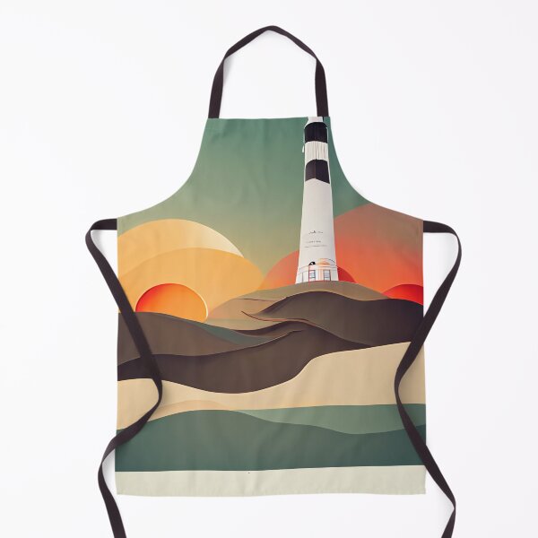 Item preview, The Last Lighthouse on the Edge of the World Sunset designed and sold by deificusArt.