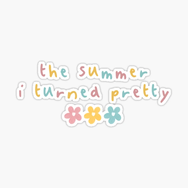 The Summer I Turned Pretty Sticker Pack // TSITP Merch // Conrad and  Jeremiah Fisher Stickers // Cousins Beach Sticker Pack // Summer 