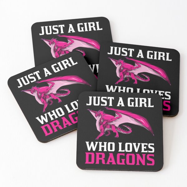Item preview, Just A Girl Who Loves Dragons Dragon designed and sold by JonesDama.