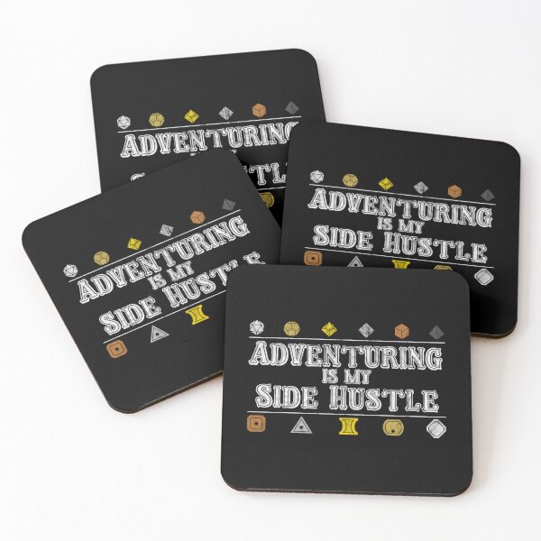 Item preview, Adventuring is my Side Hustle designed and sold by JonesDama.