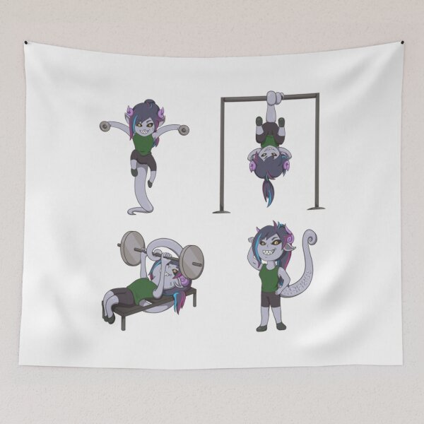 Item preview, Gym Saithe designed and sold by JonesDama.