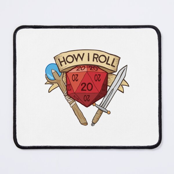 Item preview, How I Roll Dungeons & Dragons designed and sold by JonesDama.