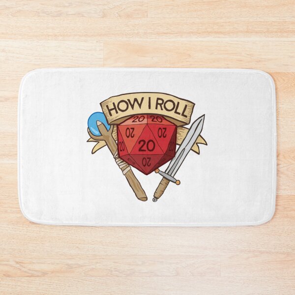 Item preview, How I Roll Dungeons & Dragons  designed and sold by JonesDama.