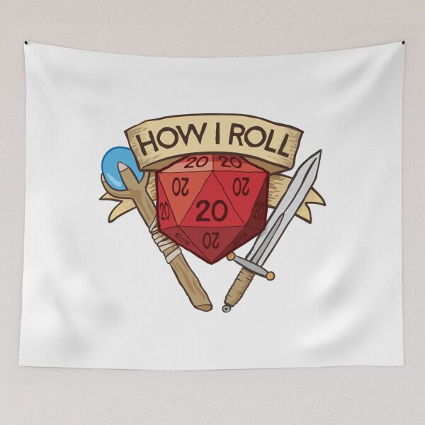 Item preview, How I Roll Dungeons & Dragons  designed and sold by JonesDama.