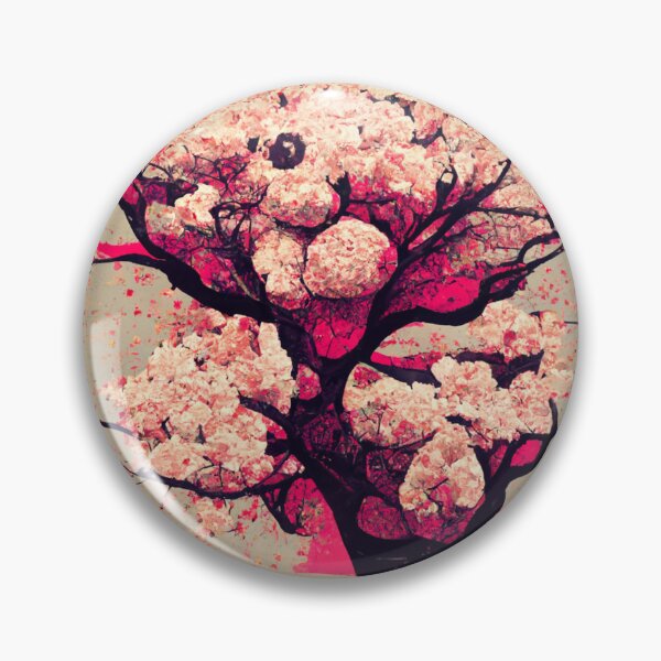 Artikelvorschau, Pink Cherry Blossom Tree entworfen und verkauft von deificusArt.