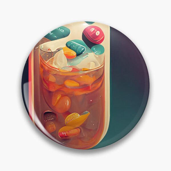 Item preview, Take a Retro Chill Pill designed and sold by deificusArt.
