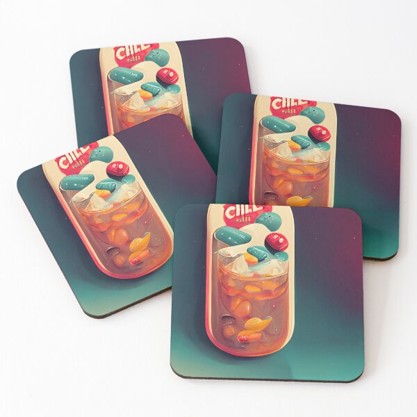 Item preview, Take a Retro Chill Pill designed and sold by deificusArt.