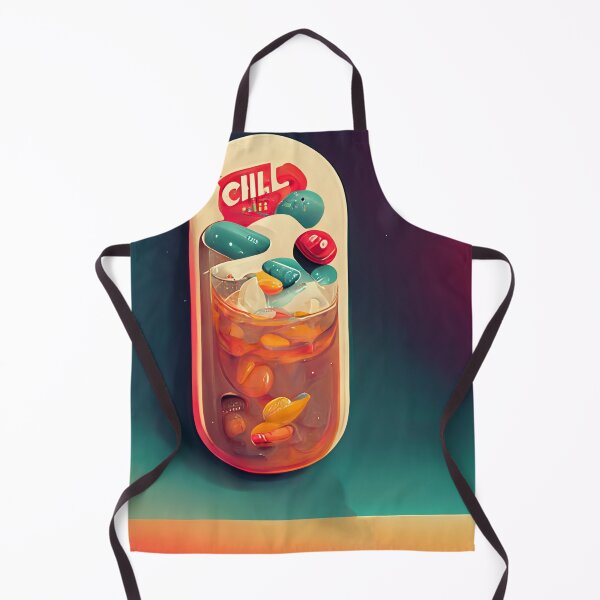 Item preview, Take a Retro Chill Pill designed and sold by deificusArt.